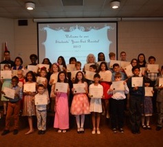 Our 2017 Year-End Recital and Certificates!